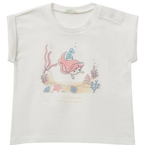 United Colors of Benetton T-shirt, Wit, 74 cm