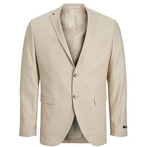 JACK & JONES Blazer heren Jprsolaris Blazer Noos , White Pepper/Fit: super slim fit , 48
