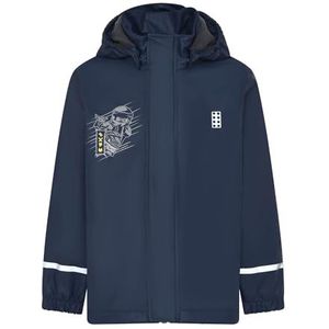 LWJESSE 608 - RAIN Jacket, navy, 146 cm