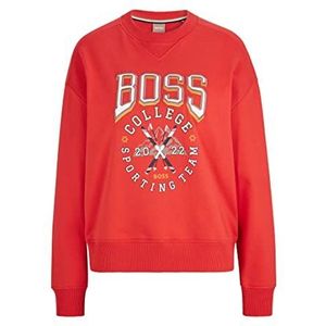BOSS Dames Sweatshirt, Bright Red, L