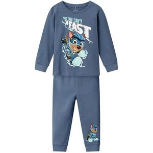 NMMOLVER PAWPATROL NIGHTSET CPLG, Bijou Blue., 92 cm