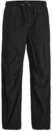 JACK & JONES Jpstparachute Jjpant Base Sn broek voor heren, zwart, XL