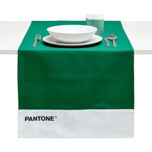 Pantone™ - tafelloper van 100% katoen, 220 g, 45 x 145 cm, groen