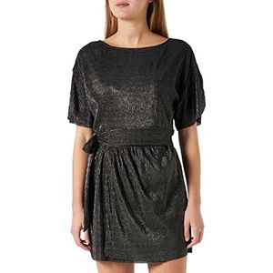 BOSS Women's C_Esilver Jersey_Dress, Black1, XS