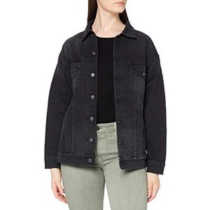 Replay Dames Denim Jacket, Grijs (097 Dark Grey), S