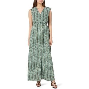 IKITA Dames maxi-jurk 19222822-IK01, mint, L, maxi-jurk, L