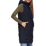 Sweatvest - Geweven - Softshell - Stofmix - Met Logo - Vaste Capuchon