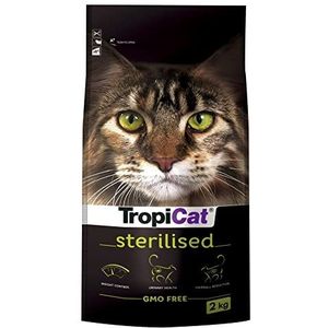 TROPICAT STERILISED 2kg - Premium voer voor volwassen katten na sterilisatie