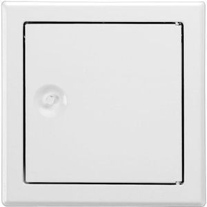 Upmann - Inspectiedeur - Wit - 15 x 15 cm - Plaatstaal