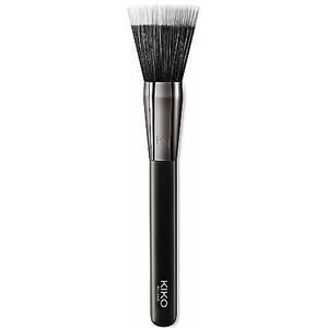 KIKO Milano Face 04 Stippling Foundation Brush | Ronde Kwast Voor Vloeibare Of Crèmefoundation, Synthetische Haren