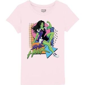 Marvel GISHEHUTS004 T-shirt, lichtroze, 06 jaar, lichtroze, 6 Jaren