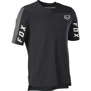 Fox Racing Defend Pro Mountainbike-shirt met korte mouwen voor heren, zwart, M