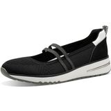 Marco Tozzi - 2-22181-44 - Balletschoenen - Zwart - Textiel en Synthetisch