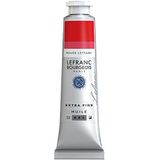 Lefranc Bourgeois 405061 Extra fijne Lefranc olieverf met hoogwaardige kunstenaarspigmenten, lichtecht, verouderingsbestendig - 40ml Tube, Lefranc Red