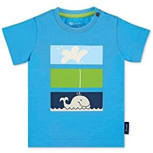Sterntaler Baby-jongens korte mouwen walvis T-shirt, turquoise, 56 cm
