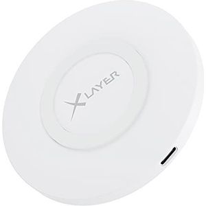 XLayer Oplader Wireless Charging Pad Basic 10W Qi-gecertificeerd White