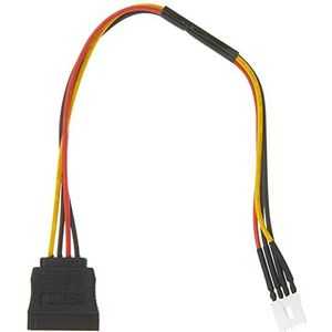 Delock Kabel Power SATA 15 Pin Plug > Floppy 4 Pin Plug 24 cm