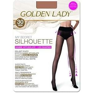 Golden Lady halterloze kousen voor dames, Goud, L