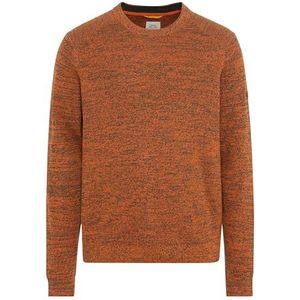 Camel Active - 409545-3K00 - Trui - Oranje - Moderne uitvoering