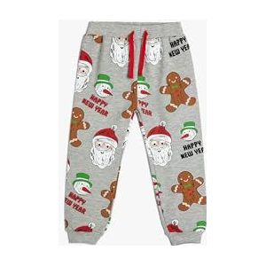 Koton Babyboys Jogger Pocket Detail Trekkoord Katoen Sweatpants, Grijs design (0d2), 12-18 Maanden