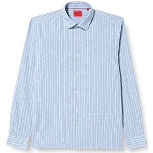 HUGO Men's Kenno Shirt, Open Blue479, 48, Open Blue479, 48