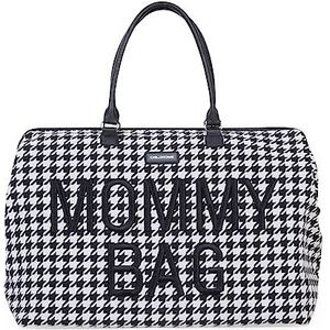 Childhome Mommy Bag - Verzorgingstas - Pied De Poule - Zwart/Wit