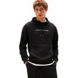 Tommy Hilfiger - Um0um02385 - Hoodie - Zwart - Heren