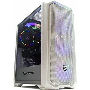 PcCom Desktop-PC Gold Elite AMD Ryzen 5 5600X Wit 1TB SSD 16GB RAM GeForce RTX 3060
