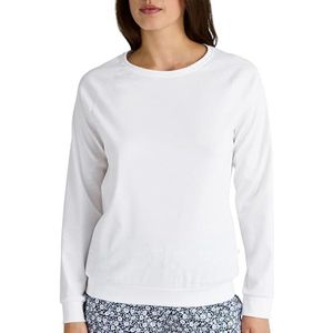 CALIDA - Slaapshirt - Wit - Jersey - Lange Mouw