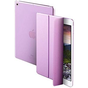 NALIA Smart Case Cover compatibel met iPad Pro 10,5 inch, ultra slim cover dunne tablet beschermhoes, kunstleer hardcase standaard, display bescherming & backcover flip-case klaphoes, kleur: lila