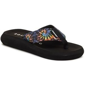 Rocket Dog Spotlightcr Flip Flop voor dames, Zwart Multi 1, 38 EU