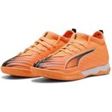 PUMA ULTRA 6 MATCH halfhoge futsalschoenen, Zwart/Rood, Maat 33