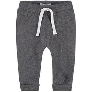 Noppies Unisex Baby U Pants Jersey Loose Melissa broek, dark grey melange, 50 cm