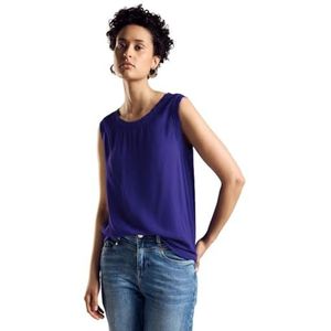 STREET ONE Top met details, violet blue, 46