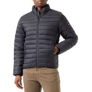 Mexx Padded Puffer Jacket voor heren, zwart, XL