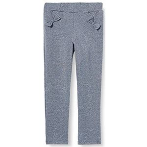 Chicco Babymeisje Pantaloni Lunghi in Caldo Cotone. Leggings, grijs (grigio), 62 cm
