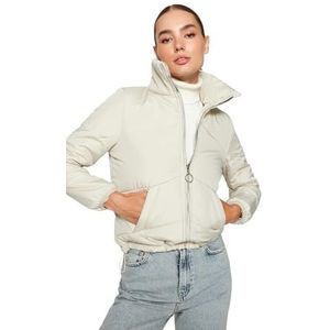 TRENDYOL Jacket - beige - buffer, nerts, M