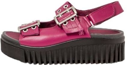 Art - Brighton - Leren Sandalen - Zwart - 3 tot 5 cm - Gesp - Casual