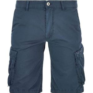 camel active Heren 4968005u75 Bermuda Shorts, Donkerblauw, 50W