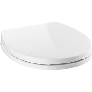 Delta Faucet 801903-WH Ronde toiletbril voor langzaam sluiten in wit