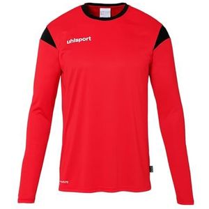 uhlsport Squad Team Voetbalshirt Lange Mouwen Sportshirt voor Kinderen en Volwassenen - Unisex - Ademend Voetbalshirt