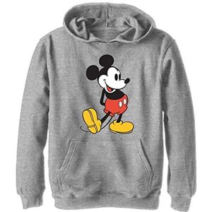Disney Classic Mickey Hoodie voor jongens, Sportief Heather, M