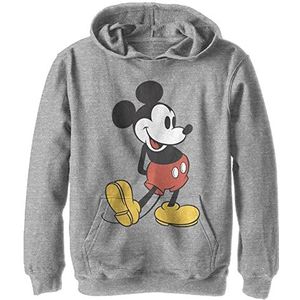 Disney Classic Mickey Hoodie voor jongens, Sportief Heather, M