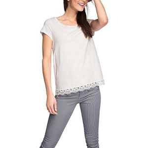 ESPRIT Dames T-Shirt, wit (off white 110), L