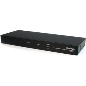 StarTech.com 2-poorts Dual Link DVI USB KVM-switch met audio en hub voor 4 monitoren