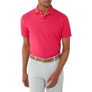 Hackett London Heren Ultra Lw Chino Shrt Polo, Roze (Fuchsia), S, Roze (Fuchsia), S