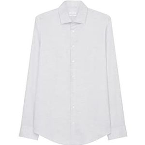 Seidensticker Heren 655610 hemd, lichtgrijs, 38