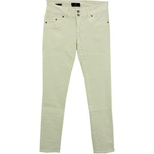 LTB Jeans - Dames - Molly - MID Waist - Slim Fit Jeans - Broek, wit (white 100), 27W / 36L