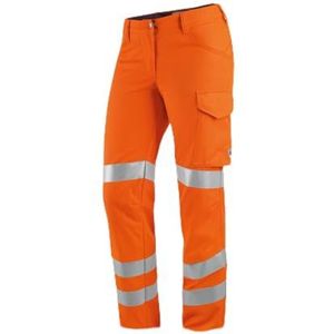 BP 2018 845 werkbroek voor dames 50% katoen, 50% polyester Warnorange, maat 44l