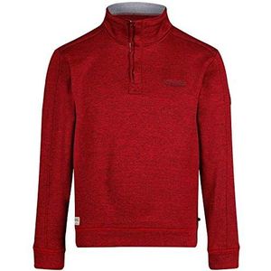 Regatta Heren Lardner Button Neck Knit Effect Marl Fleece Fleece Fleece